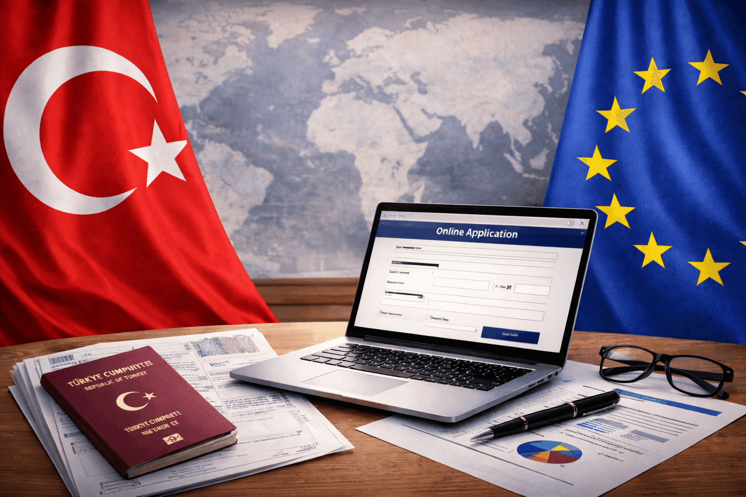 Çalışma izni muafiyeti başvurusu süreci ve resmi belgeler